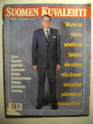 Suomen Kuvalehti Nro 25-26/1992 (29.12)