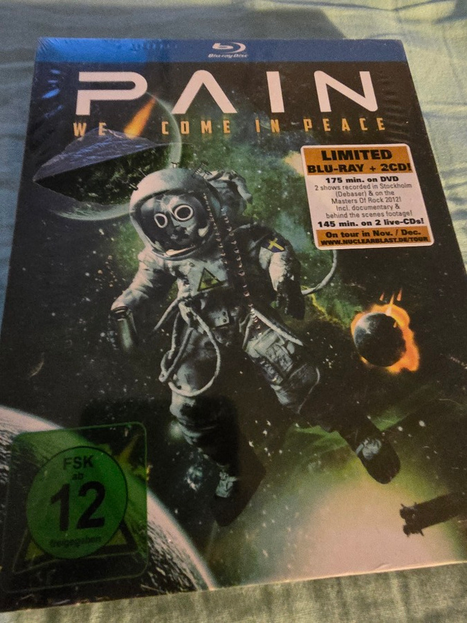 Pain – We Come In Peace (Limited Edition Blu-ray + 2CD, 2012