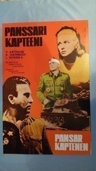 Panssarikapteeni Vanha Elokuvajuliste
