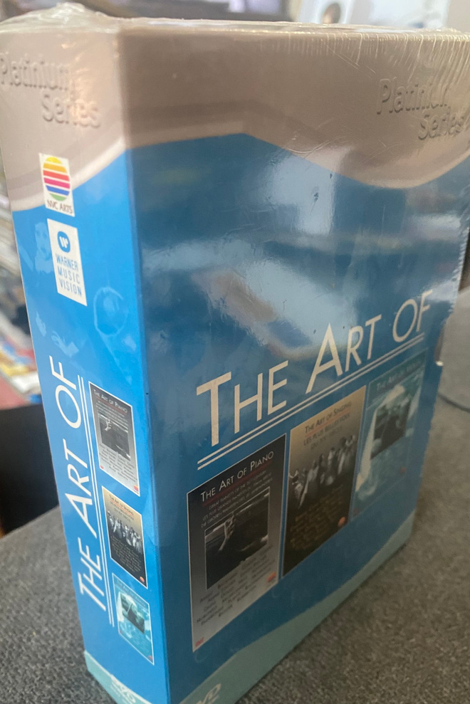 He Art of Piano/Singing/Violin 3dvd UUSI