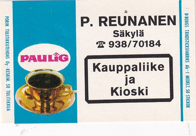 Säkylä. P. Reunanen    b563