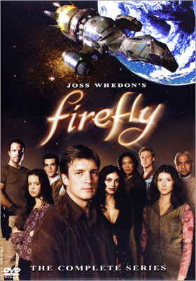 Firefly 2002 sarja + Serenity 2005 leffa, Josh Whedon, 5xDVD