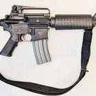 Airsoft 6mm BB (M15A4, metallinen, AEG) + Laturi - pikkukuva 1