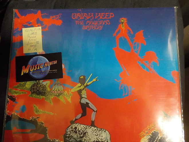 URIAH HEEP - MAGICIANS BIRTHDAY  GER -86 M/M- LP TOSI SIISTI