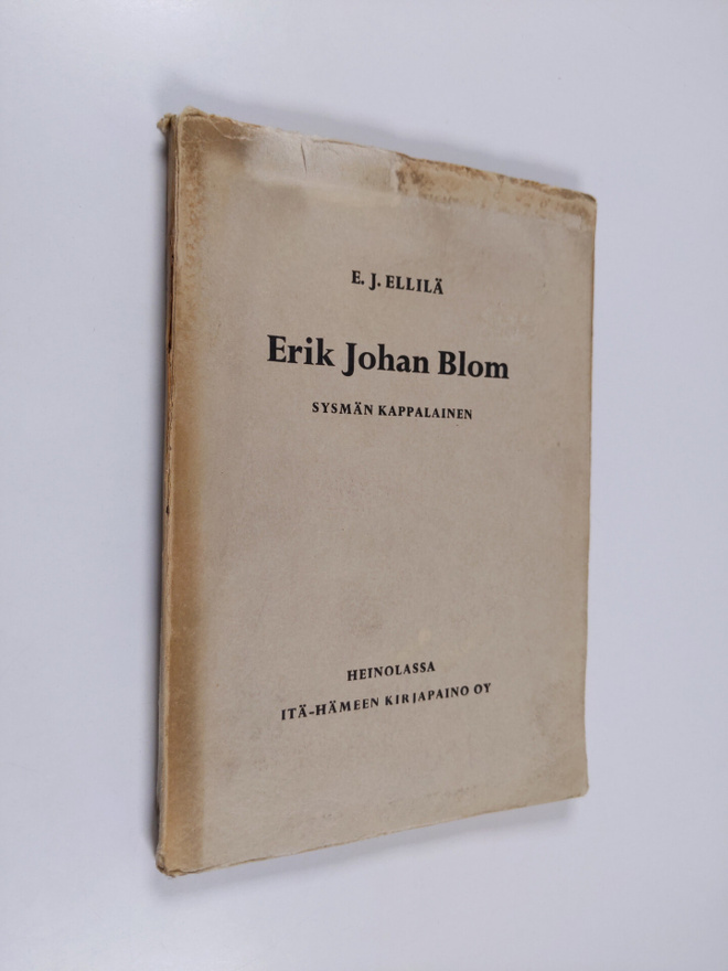 E. J. Ellilä : Erik Johan Blom, Sysmän kappalainen : kuvi...