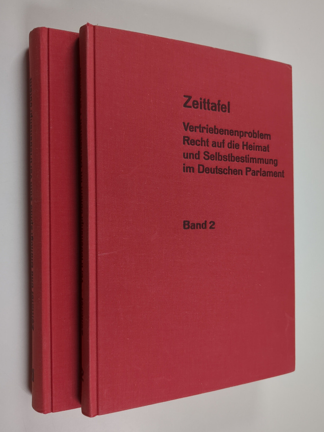 Zeittafel band 1-2 : der Vorgeschichte und des Ablaufs de...