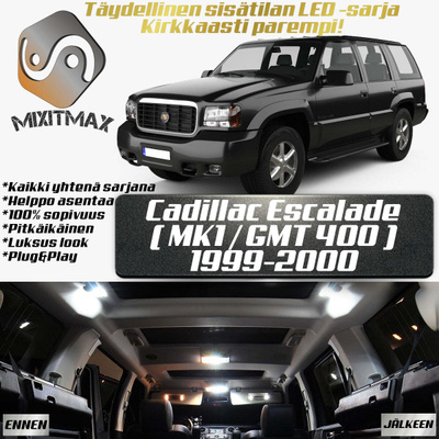 Cadillac Escalade (GMT400) Sisätilan LED-sarja 1