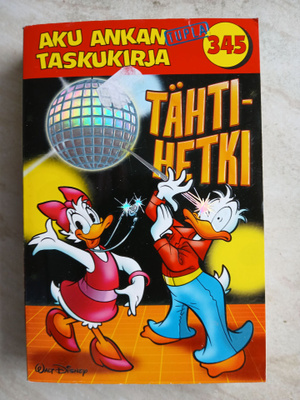 Aku Ankan paksu taskukirja 345 , lukematon