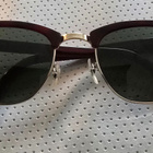 Vintage Ray-Ban Bausch&Lomb Clubmaster -aurinkolasit - pikkukuva 1
