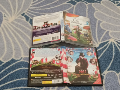Liisa Ihmemaassa Disney + Jali Ja Suklaatehdas DVD