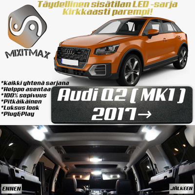 Audi Q2 (MK1) Sisätilan LED-sarja 6-osainen