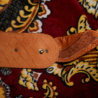 Upea vintage nahkavyö,leveä,uniikki,käyttämätön,fantastinen - pikkukuva 5