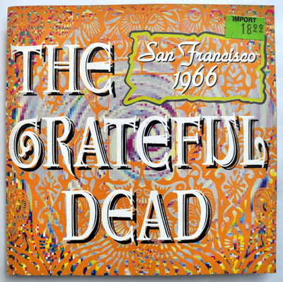 GRATEFUL DEAD San Francisco 1966 CD HUIPPUKUNTO