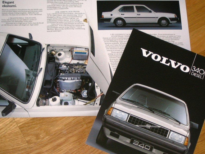 1986 Volvo 340 Diesel esite - KUIN UUSI