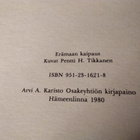 PENTTI H. TIKKANEN : ERÄMAAN KAIPAUS - pikkukuva 2