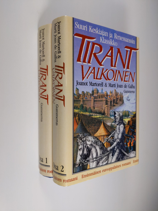 Joanot Martorell : Tirant Valkoinen 1-2