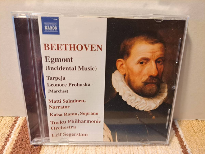 Beethoven:Egmont -Matti Salminen-K.Ranta-Leif Segerstam CD