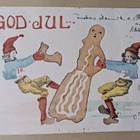 B.S. Tontut taistelevat joulupiparista, p. 1914 + sens. - pikkukuva 1