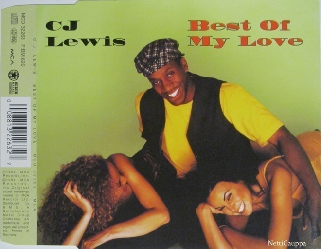 CJ Lewis • Best Of My Love CD Maxi-Single