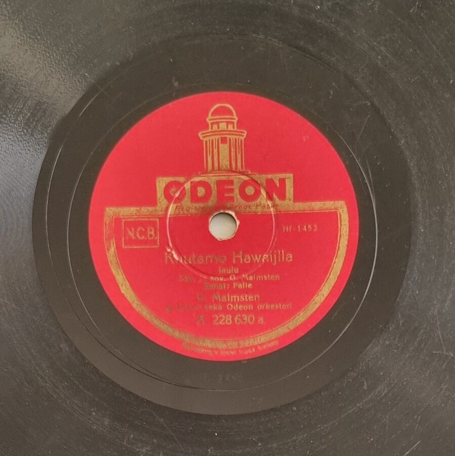 Savikiekko 1942 - Georg Malmsten - Odeon A 228630
