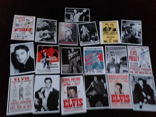 ELVIS PRESLEY postikortti 20kpl  n. 9cm x 13cm