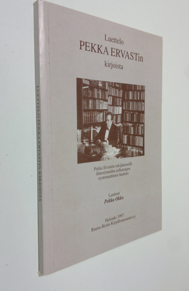 Pekka Okko : Luettelo Pekka Ervastin kirjoista