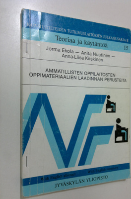 Jorma Ekola : Ammatillisten oppilaitosten oppimateriaalie...