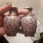 2 x CLOISONNE KORISTEVAASI / Maljakko / Uurna - pikkukuva 5