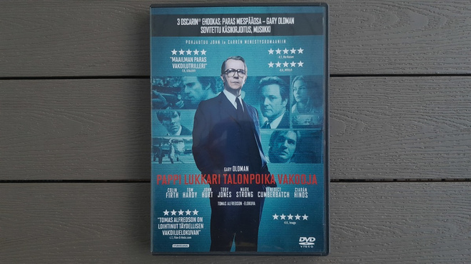 DVD: Pappi Lukkari Talonpoika Vakooja (Gary Oldman 2011)