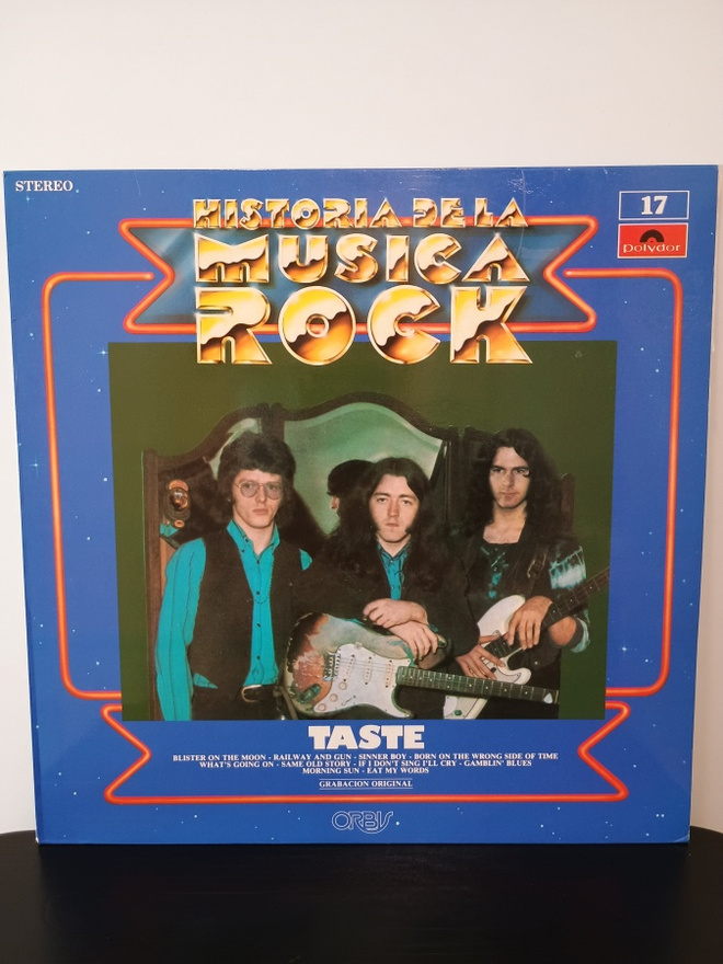TASTE HISTORIA DE LA MUSICA ROCK LP