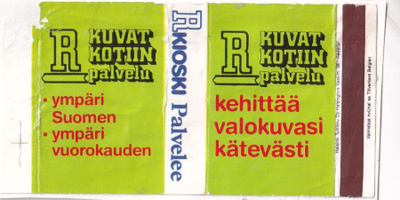 R. Kioski palvelee .  s59