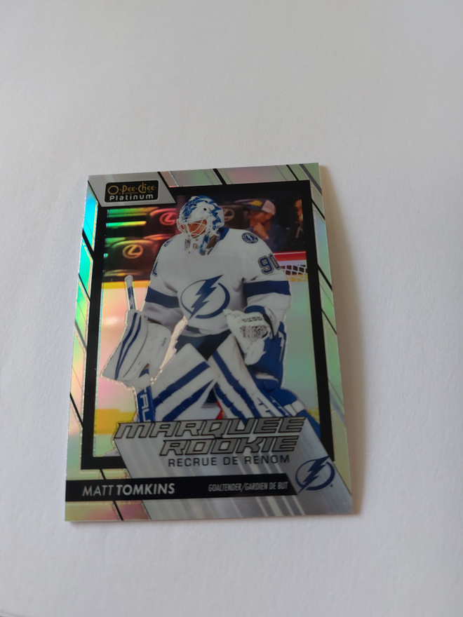 2023-24 O-Pee-Chee Platinum Rainbow #287 Matt Tomkins MR
