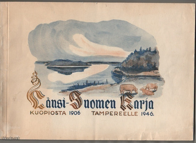 Länsi-Suomen karja kuvin ja sanoin, LSK-yhd. 1946, nid., K3