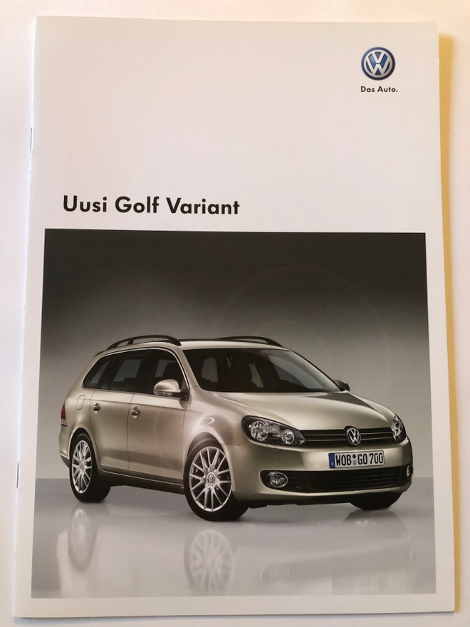 Myyntiesite - Volkswagen Golf Variant - 5/2009