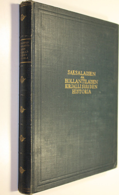 Yleinen kirjallisuuden historia ;  Saksalaisen kirjallisu...