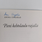 Anna Ungelo : Pieni kehtolaulu rajalla (signeerattu, teki... - pikkukuva 2