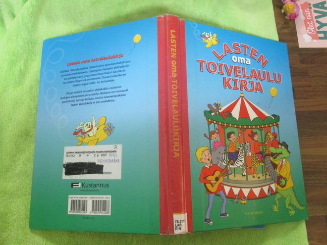 LASTEN OMA TOIVELAULUKIRJA !! - virpi kari
