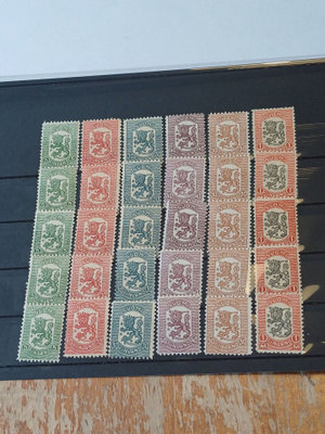 5 Postituoretta sarjaa 5p-1mk Vaasan malli