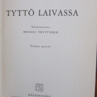 Edgar Wallace: Tyttö laivassa. Otava 1951. 2p. 239 s. - pikkukuva 2