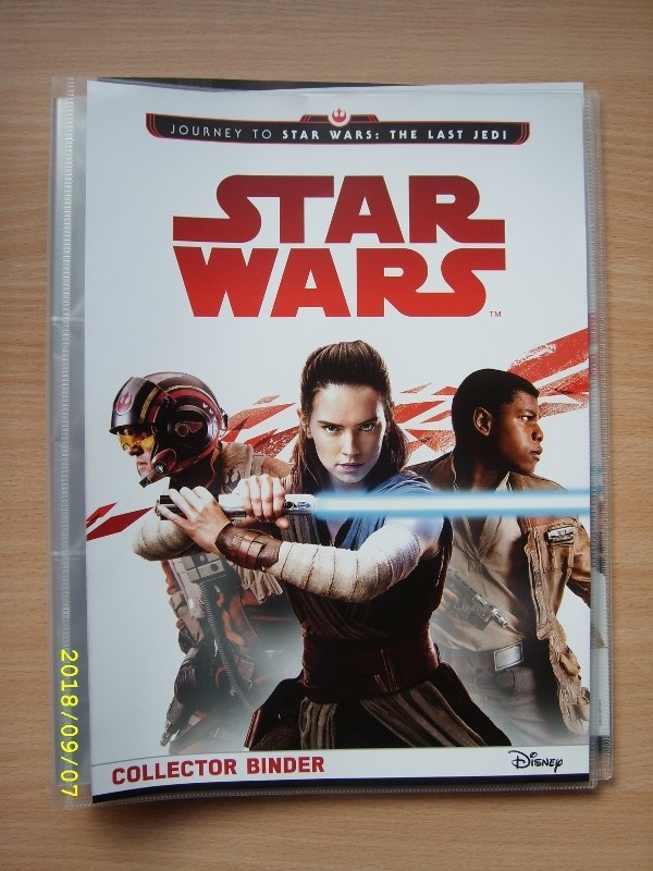 Star wars the last jedi –keräilykortteja
