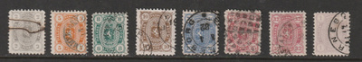 1875 Senaatin painanta, leimattu sarja.