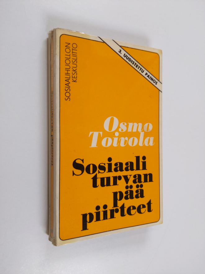 Osmo Toivola : Sosiaaliturvan pääpiirteet