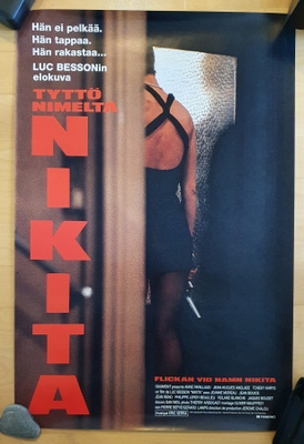 Tyttö nimeltä Nikita – elokuvan juliste (40 x 59 cm)