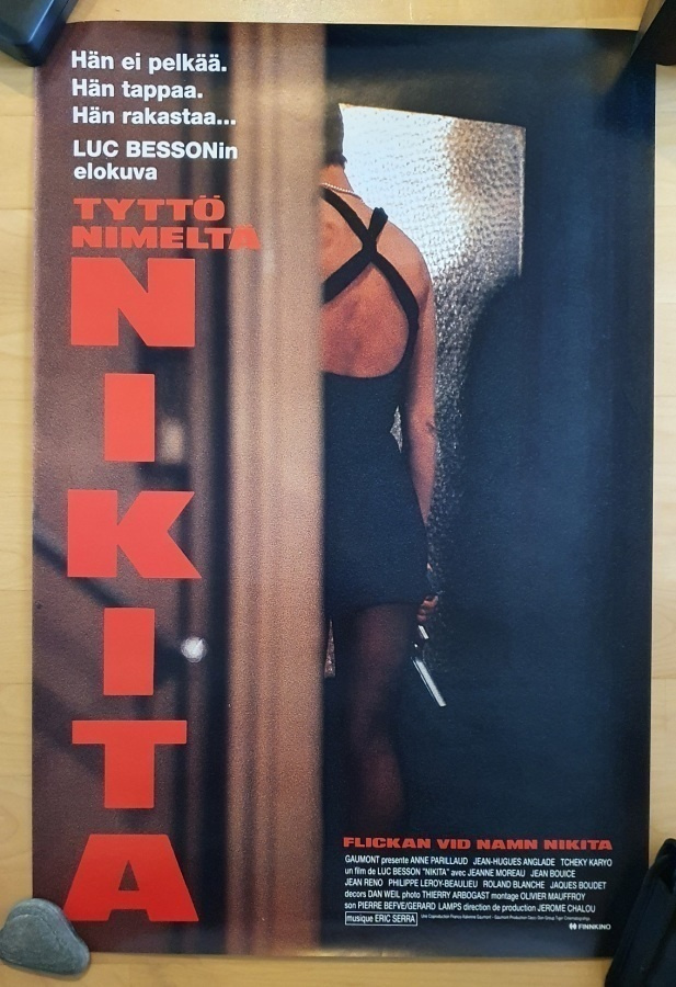 Tyttö nimeltä Nikita – elokuvan juliste (40 x 59 cm)