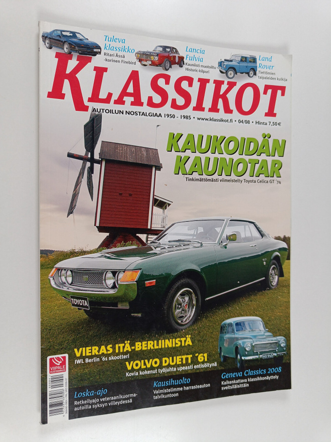 Klassikot 4/2008 : autoilun nostalgiaa 1950-1985