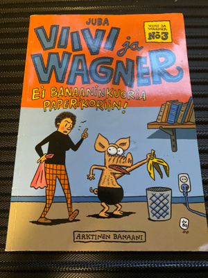 Viivi ja Wagner Ei banaaninkuoria paperikoriin