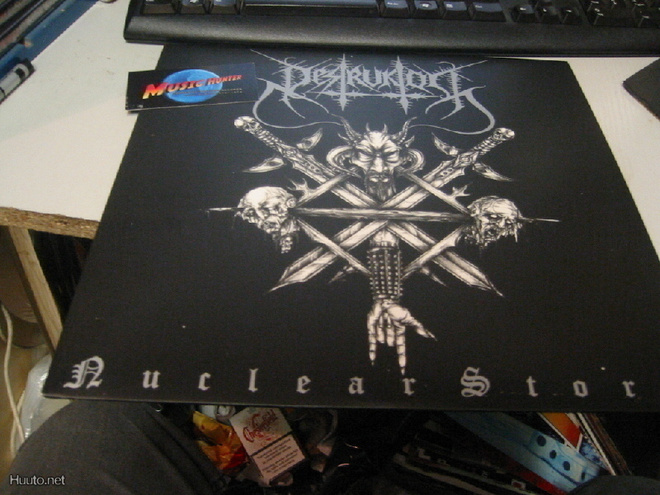 DESTRUKTOR - NUCLEAR STORM LP UUSI 2007 1. PRESS  PAINOS+