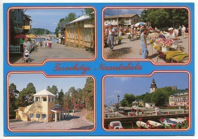 Naantali 4-kuvainen, kulkenut 1990