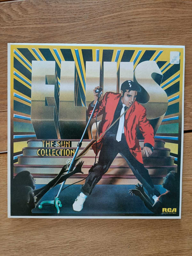 AUCTION - ELVIS THE SUN COLLECTION LP ORANGE LABEL