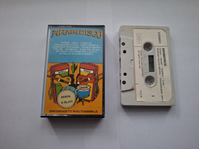 ARABIDISCO Seppo Rannikko, Amulet, Piritta ym. c-kasetti
